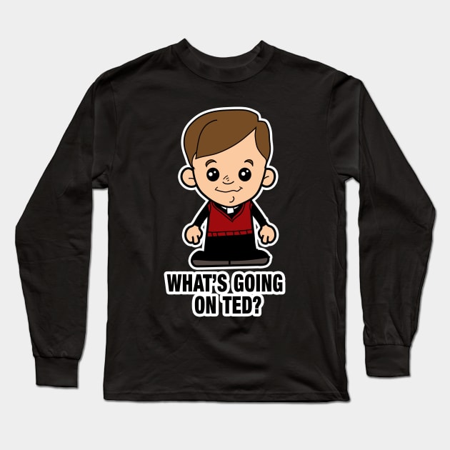 Lil Father Dougal Long Sleeve T-Shirt by TopNotchy